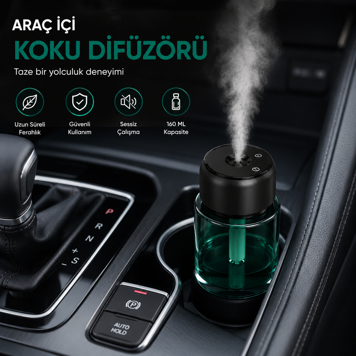 Araç İçi Koku Difüzörü