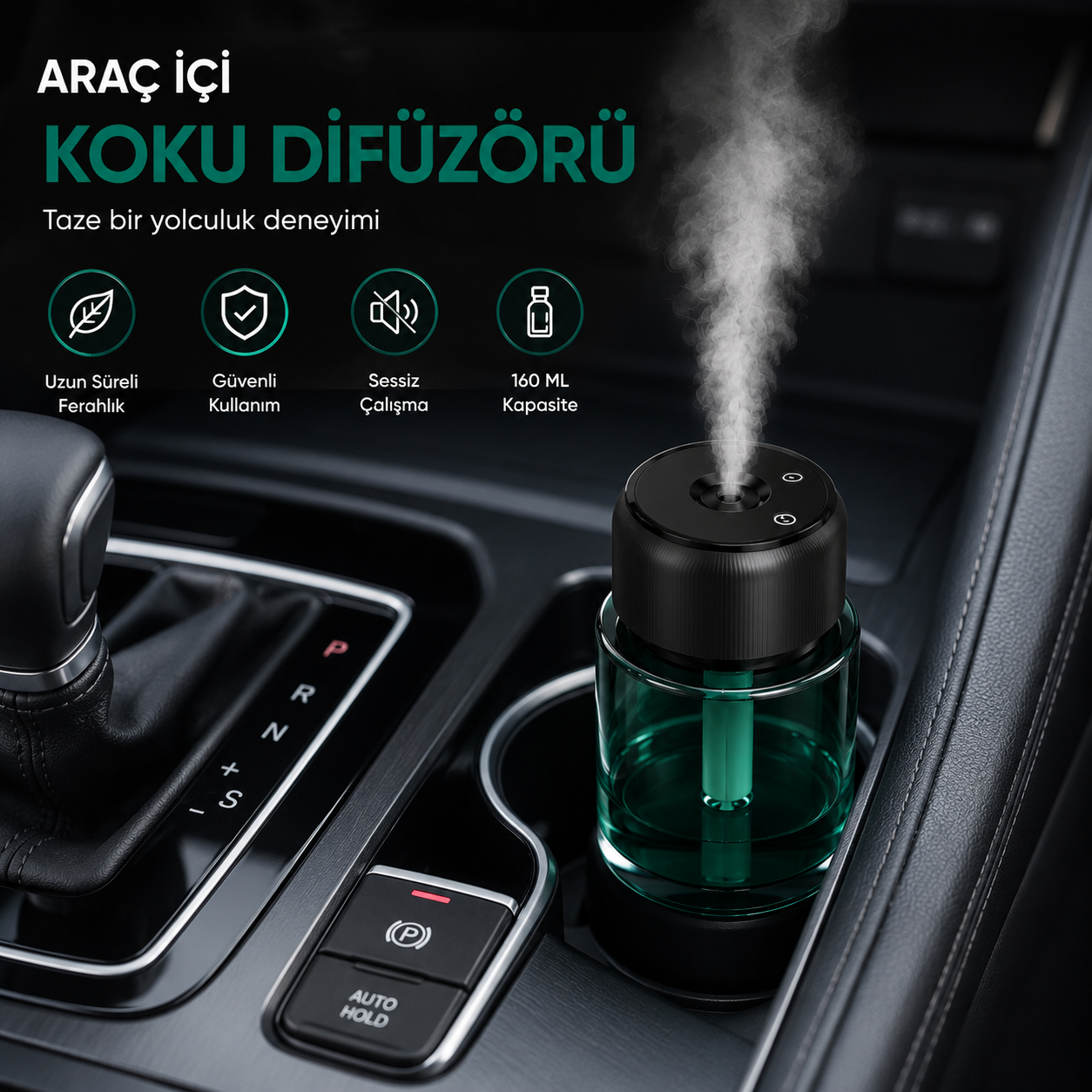 Araç İçi Koku Difüzörü